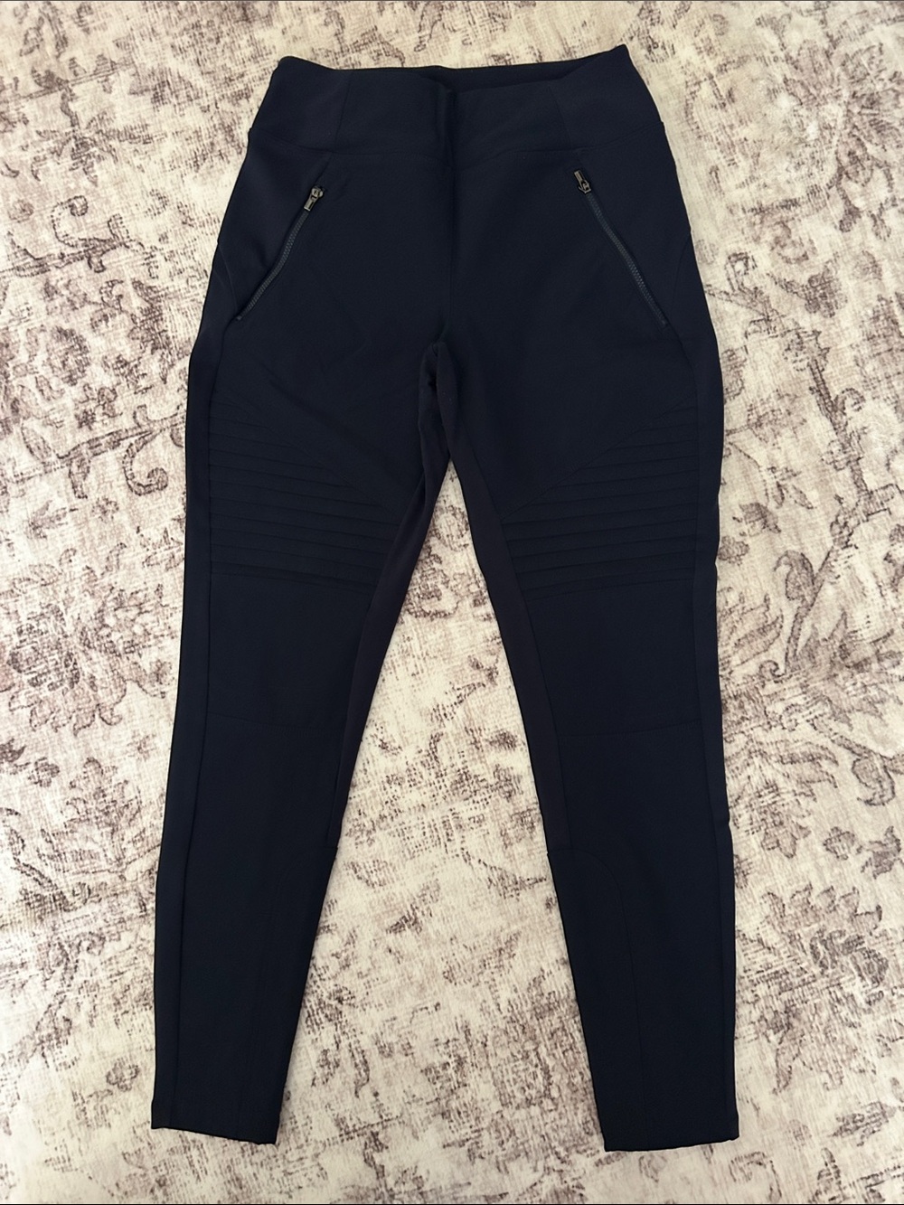 Athleta Navy High-Waist Performance Leggings